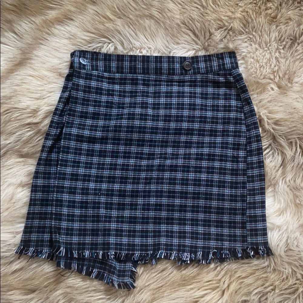 Plaid skirt